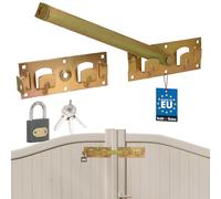 KOTARBAU Double Gate Throw Left Right with Padlock Garden Double Gate Latch Gate Latch