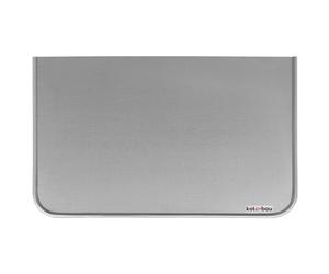 KOTARBAU® Fireplace Base Plate 30 x 50 cm Galvanised Steel Base Plate Ash Tray Fireplace Base Plate Fireplace Plate Dirt Plate Floor Protection for Fire Pits Stoves Stove Tray Spark Protection