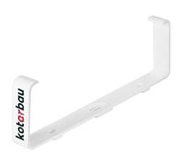 KOTARBAU® Flat Channel Mounting Clamp 204 x 60 mm Mounting Holder Duct Holder for Ventilation Systems Made of Plastic Duct Clamp Holder Attachment Ventilation Duct