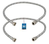 KOTARBAU® Flexible Tap Connector 3/8" x 3/8", Flexi Pipe 80 cm (31.50 in)