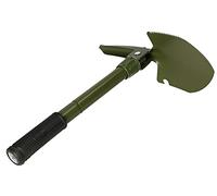 KOTARBAU® Folding Field Spade with Pickaxe and Protective Cover for Outdoor Activities