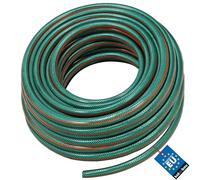 KOTARBAU® Garden Hose 1 Inch 164 ft 3 Layers PVC Reinforced Hose Green Professional Hose for Watering Plants Garden Hose Water Hose Flexible Watering Hose