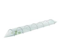 KOTARBAU® Garden Polytunnel, Plant Tunnel, Growing Tunnel 11.8 x 141.7 in | Poly Tunnel Plastic 30x360 cm, Cloches for Growing Vegetables Flowers, PVC, Green