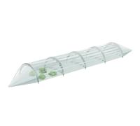 KOTARBAU® Garden Polytunnel, Plant Tunnel, Growing Tunnel 11.8 x 94.5 in | Poly Tunnel Plastic 30x240 cm, Cloches for Growing Vegetables Flowers, PVC, Green
