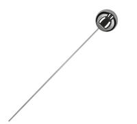 KOTARBAU® Garden Stake Ball with Stake Length 101 cm Diameter 15 cm Garden Ball with Rod Garden Stake Stainless Steel for Outdoor Use Mirror Effect Mirror Ball Made of Stainless Steel