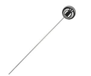 KOTARBAU® Garden Stake Ball with Stake Length 101 cm Diameter 15 cm Garden Ball with Rod Garden Stake Stainless Steel for Outdoor Use Mirror Effect Mirror Ball Made of Stainless Steel