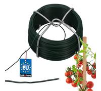 KOTARBAU Garden Wire, 1.2 mm Diameter, 50 m, PVC Coated, Green