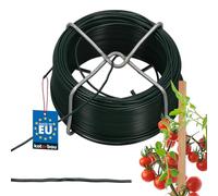 KOTARBAU Garden Wire, 1.6 mm Diameter, 50 m, PVC Coated, Green