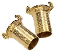 KOTARBAU® Geka Quick Coupling 1 1/4 Inch System with Diameter 32 mm for Garden Hose Set of 2
