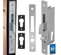 KOTARBAU® H-50 Hook Sliding Door Mortice Lock Sliding Door Lock Hook Guide Bolt Galvanised Corrosion Resistant Strike Plate