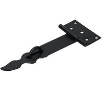 KOTARBAU Hasp and Hasp Set 240mm Black Solid Lock for Doors Gates Safety Hasp