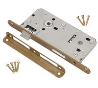 KOTARBAU ® Interior door mortise lock 90x50mm toilet version universal right and left