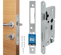 KOTARBAU Mortice Lock 72/40 mm for Profile Cylinder Universal Door Lock Interior Door Lock Right/Left