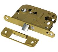 KOTARBAU 5907465972185 Einsteckschloss Mortice Lock, Gold, 72/45 mm