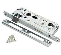 KOTARBAU Mortise Lock 90/40mm Silver Universal Profile Cylinder Door Lock