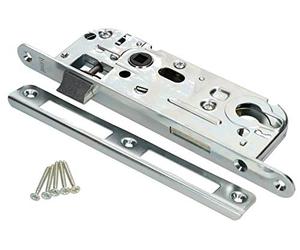 KOTARBAU Mortise Lock 90/40mm Silver Universal Profile Cylinder Door Lock