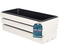 KOTARBAU® Planters Outdoor, Window Box Planter, with Plastic Insert