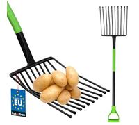 KOTARBAU® Potato Fork Hay Fork, 10 Prong, 120 cm with Metal Handle