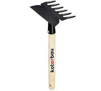 KOTARBAU® Rake with hoe. Double sided garden tool for mulching and weeding
