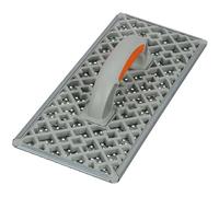 KOTARBAU® Sanding Board for Styrofoam 375 x 155 mm, Galvanised Steel & Plastic, 575g, Levelling & Sanding Joints, Renovation & Façade Work