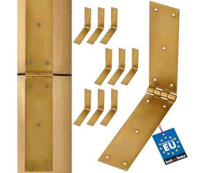 KOTARBAU Set de 10 pièces U5-Y0AP-S4M0 Cross hangings, Yellow, 350 x 50 mm