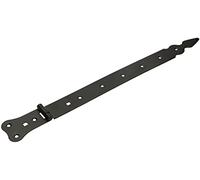 KOTARBAU Shutter Hinge 400 mm Door Hinge Cross Hinge Black Rustproof Garden Door Hinge Construction Fitting Robust