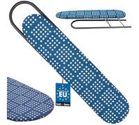 KOTARBAU® Sleeve Ironing Board - Sleeve Board - Ironing Board for Sleeves - 50 x 11 cm - for Ironing Shirts or Blouse Sleeves Small Ironing Board - Protective Cover - Blue
