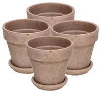 KOTARBAU® Terracotta Flower Pot Planter for Indoor and Gardens (Mocha 11 cm)