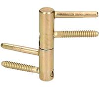 KOTARBAU® Universal Brass Door Hinge 16mm Heavy Duty High Load Capacity Adjustable Cylinder Head