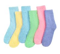 Kotashion Fluffy Socks Womens 6 Pairs Winter Warm Thick Cozy Thermal Socks Fuzzy Bed Socks for Ladies and Girls Best Present Ideas Xmas Gifts for Christmas Valentine's Mother's Day