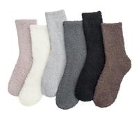 Kotashion Fluffy Socks Womens 6 Pairs Winter Warm Thick Cozy Thermal Socks Fuzzy Bed Socks for Ladies and Girls Best Present Ideas Xmas Gifts for Christmas Valentine's Mother's Day