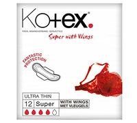 Kotex Ultra Thin Super Sanitary Towels 12 Pack