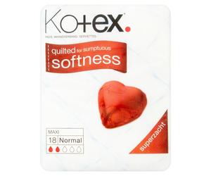 Kotex Maxi Normal sanitary pads Pack of 6x18 's