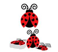 Kotkiddy 20PCS Ladybug Paper Napkins, Spring Summer Picnic Camping Party Decorate, Ladybird Farmhouse Rustic Party Decoration for Holiday Home Kitchen