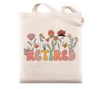 Kotkiddy Canvas Shopping Bag Best Gift, Retirement Gift for Women, Cool Retirement Gifts for Women