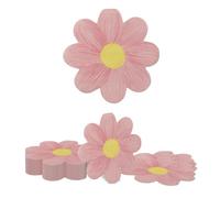 Kotkiddy Pack of 20 Napkins Cornflower Napkins Colourful Floral Napkins Summer Party Napkins Blossomed Napkins Cornflower Decorative Napkins (Pink Red)