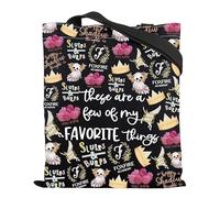 KOTLC Inspired Tote Bag Keeper of The Lost Reader Gift Foxfire Academy Gift Black Swan Gift Keepers City Handbag (KOTLC BLK)