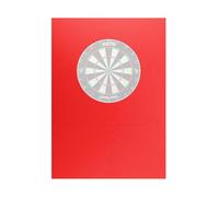 KOTO - 4pcs. Square Surround (12cm) Red, Dart Board, Economical & Durable Surround, Prevents Damage to Both Walls & Dart Tips, Dart Board Surround Ring