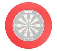 KOTO - 4pcs. Surround (13.5cm) Red, Dart Board Surround Ring, Economical & Durable Surround, Prevents Damage to Both Walls & Dart Tips, Darts