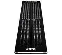 KOTO - Checkout Dart Mat, Without Oche, 237x80cm, With Throw Line, EVA