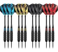 KOTO darts KOTO - Brass Multi Set Incl. 4 Sets Black Coated Brass Darts (23 Gram), 4 Sets of Flights (100 Micron) + Black Aluminium Shafts Case