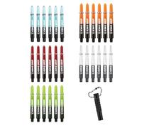 KOTO darts Shafts Collection Short, 30 Shaft, Nylon, Includes Remover
