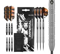 KOTO - Imperial Silver, 80% Tungsten Darts, 23G, Silver, Laser Engraved