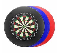 KOTO - King Pro 360 Dartboard & Surround, Brazilian Sisal, Blue, Draaibaar