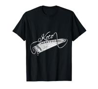 Koto Master - Sharp Traditional Japanese Zither Player T-Shirt