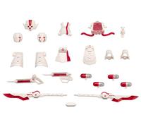 Infinite Encounter Megalomaria Metamorphose Unit, X-Armor White Nurse, Total Length: Approx. 8.1 inches (208 mm), Non-scale, Plastic Model