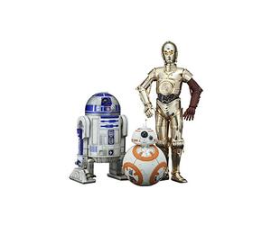 Kotobukiya - SW114 - pack de 3 Star Wars figurines - Episode 7 - C3PO/R2D2 R2-D2/BB-8