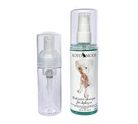 Kotomoda Probiotic Shampoo + Foam Dispenser Kit for Sphynx Cats, Gentle Unscented Cleanser for Hairless & Short-Hair Breeds, pH-Balanced Moisturising Formula for Sensitive Skin, 120 ml / 4.06 fl oz