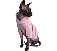 Kotomoda Sphynx Cat's Hoodie Nude Naked Cat Hairless Cat Clothes (XL)