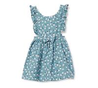 Koton Baby Girls' Mini Floral Printed Dress Cotton, Green Design(7D6), 2-3 Years